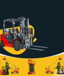 صورة اعلان : رافعة شوكية وسيزرات لفت ومان لفت للايجار الرياض