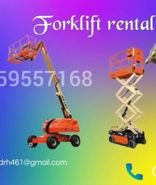 صورة اعلان : فوركلفت للإيجار مان لفت للايجار رافعة شوكية للايجار معدات للايجار كرين للايجار سيزرلفت للإيجار تليهندر للإيجار