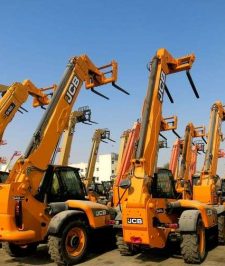 صورة اعلان : 🚜 تأجير رافعة تلسكوبية (جي سي بي تلي هاندلر – ميرلو) للإيجار | 0558742377