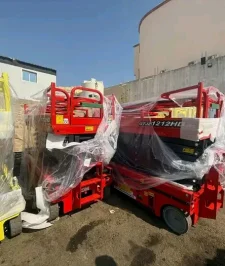 صورة اعلان : 1: Scissor Lift 8m, 10m, 12m, 14m, 16m for Rent in Dammam – Saudi Arabia