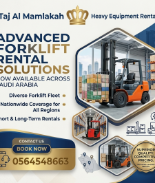 صورة اعلان : Forklift rental Dammam | 2026