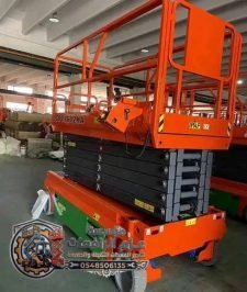 صورة اعلان : ​⭐ تأجير [سيزر لفت] رافعات مقصية وسقالات كهربائية للإيجار في الدمام والرياض وجدة | 8م 10م 12م | كهرباء