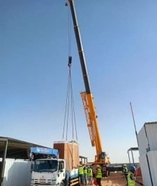 صورة اعلان : رافعات شوكيه حفارات مني ونش اجار