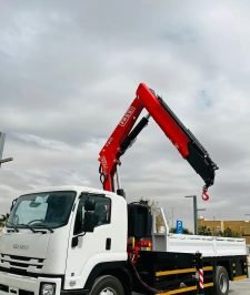 صورة اعلان : شاحنه ايسوزو 18 طن كرين فاسي 10 طن