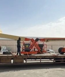 صورة اعلان : مان لفت سيزر لفت رافعات شوكية كرينات تلي هندر 17 مت تلسكوبي