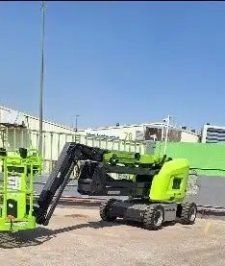 صورة اعلان : رافعه كرين سله عمال و اغراض رافعه سيزرلفت ومان لفت للايجار