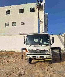 صورة اعلان : تأجير بوم ترك رافعه كرين ونش