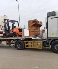 صورة اعلان : تاجير رافعات شوكية كرينات معدات