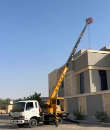 صورة اعلان : للايجار كرين 7 طن سله وبوم ترك سطحه