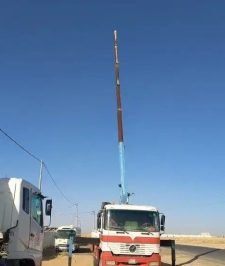 صورة اعلان : تاجير كرين ونش رافعة بوم ترك دينة خميس مشيط