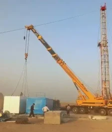 صورة اعلان : يجار كرين رافعات سله باسكت جميع احجام الكرينات والمعدات ال