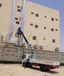 صورة اعلان : دينة كرين رافعة سلة عمال الهفوف