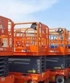 صورة اعلان : سيزرلفت 12متر 14متر كهرباء للايجار في رابغ سيزر لفت