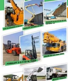 صورة اعلان : رافعات شوكيه وجي سي بي تليهندر للايجار شهري يومي سنوي