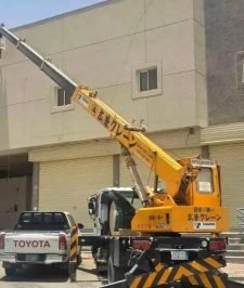 صورة اعلان : ايجار كرين 7طن كرينات جميع الاحجام ونش الجبيل مالفت بومترك