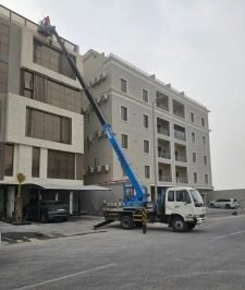 صورة اعلان : تأجير كرين باسكت كرينات الاحساء الهفوف رافعة عمال