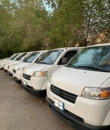 صورة اعلان : للايجار باصات وفانات ودباب لنقل البضائع