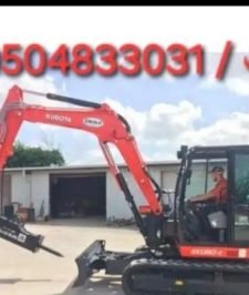 صورة اعلان : بوكلين صغير حفار للإيجار. سيزر لفت