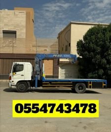 صورة اعلان : شاحنه هينو موديل 2020 كرين خمسه طن اللايجار الشهري واليومي