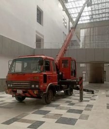 صورة اعلان : ونش كرين للايجار سلة رفع عمال