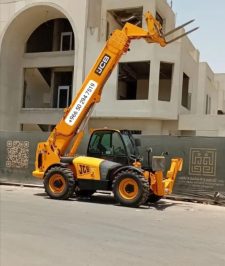صورة اعلان : رافعة شوكيه تلسكوبي 17 متر للايجار شهري يومي سنوي أسعار مناس