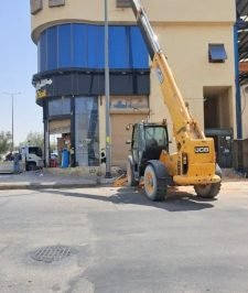 صورة اعلان : رافعه جي سي بي للأجار يومي شهري