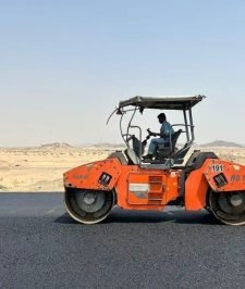 صورة اعلان : فرادة اسفلت للايجار الشهري واليومي