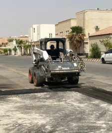 صورة اعلان : تاجير قشاطات وتنفيذ أعمال الاسفلت