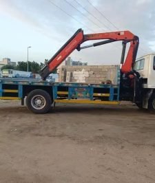 صورة اعلان : للايجار ونش سطة كرين رافعات دينا ونش باسكت