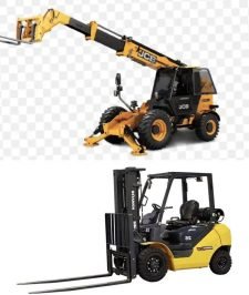 صورة اعلان : للإيجار رافعة شوكية سكين بوم فورك لفت