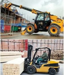 صورة اعلان : للإيجار رافعة شوكية سكين بوم فورك لفت