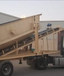 صورة اعلان : كسارة متنقلة فرز مواد