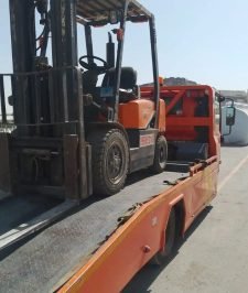 صورة اعلان : رافعه شوكيه فور كلفت سكينه 7طن 3طن للايجار اليومي وشهري وسنو