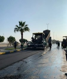 صورة اعلان : فرادة أسفلت قشاطة أسفلت مقاول أسفلت