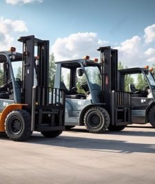 صورة اعلان : تأجير رافعات شوكيه فوركلفت وكرينات ونش رافعة