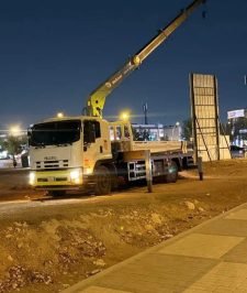 صورة اعلان : تاجير رافعات شوكية سكينه سيزر كرينات ونش مان ليفت