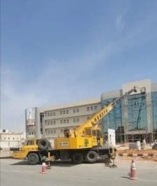 صورة اعلان : تأجير كرينات ورافعات سطحات