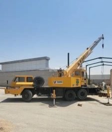 صورة اعلان : تأجير كرينات ورافعات