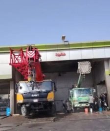 صورة اعلان : كرينات 7 طن الارتفاع 27متر