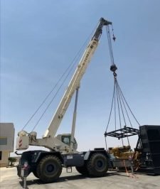 صورة اعلان : كرينات روافع دينات للايجار اليومي والشهري0502693442