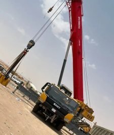 صورة اعلان : كرينات للايجار 25 طن 50 طن 70 طن 100 طن موديلات حديثه سيفتي