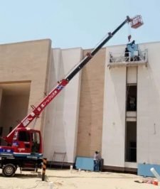 صورة اعلان : كرين ونش رافعه سله لرفع العمال وجميع انواع الاشغال في الدمام