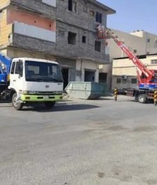 صورة اعلان : كرين سله ونش لرفع العمال وجميع الاشغال