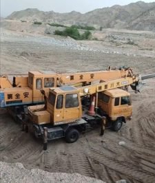 صورة اعلان : ونش كرين بوم ترك للايجارسطحه ونش