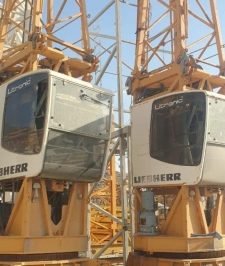 صورة اعلان : رافعة برجية tower crane للايجار تاور كرين