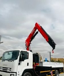 صورة اعلان : شاحنه ايسوزو 18 طن كرين فاسي 10 طن