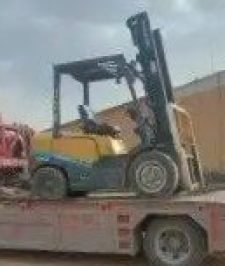 صورة اعلان : تأجير رافعه شوكيه سكينه فوركلفت سيزرلف مان لفت كرين للايجار