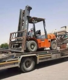 صورة اعلان : تأجير فوركلفت تاجير رافعات شوكيه سكينه شوكه دينه ونش كرين