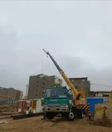 صورة اعلان : كرينات ودينات ونش سله لرفع عمال