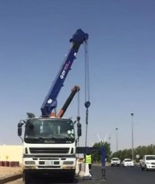 صورة اعلان : ونش بوم تراك 12 طن للأجار اليومي وشهري